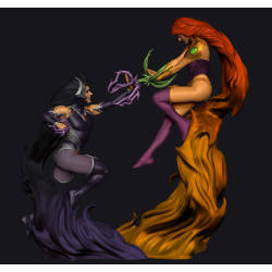 Starfire vs Blackfire