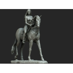 Arwen lord of rings statue on horse Standard & NSFW