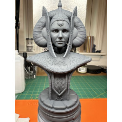 Queen Amidala bust