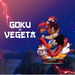 Goku vs Vegeta Statue & Bust