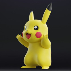 Life sized Pikachu