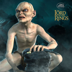 Gollum on rock