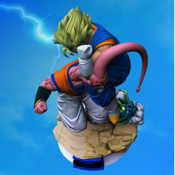 Vegito vs Majin Boo Diorama