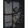 Lara Croft coincée dans un mur