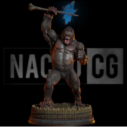 Kong Unchained Statue