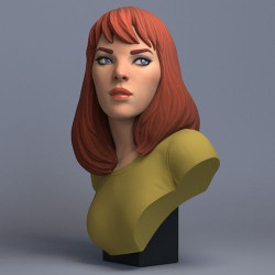 Mary Jane Statue Bust