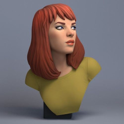 Mary Jane Statue Bust