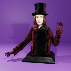 Willy Wonka Bust