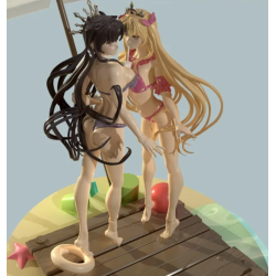 Ishtar & Ereshkigal Beach Day