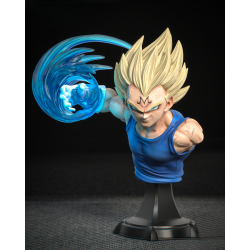 Majin Vegeta Bust