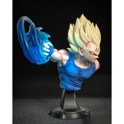 Majin Vegeta Bust