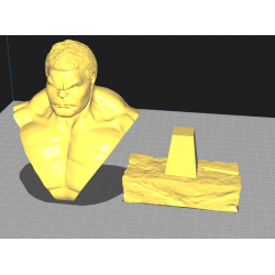 Hulk bust