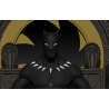 Black Panther on Throne