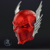 Red death helmet