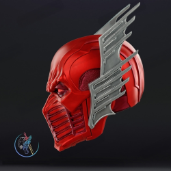 Red death helmet