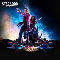 Les gardiens de la galaxie - Starlord & Gamora