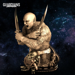 Les gardiens de la galaxie - Drax Bust