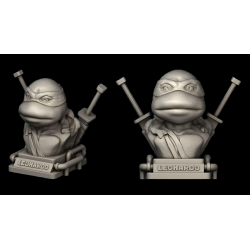 TMNT Bust