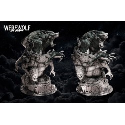 Werewolf Bust