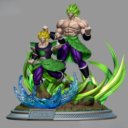 Broly Diorama