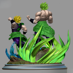 Broly Diorama