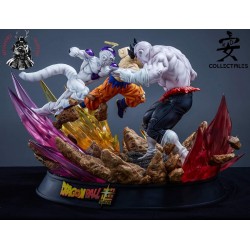 Jiren vs Goku and Freeza Diorama