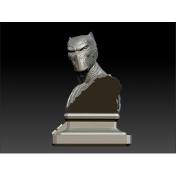 Black panther Bust