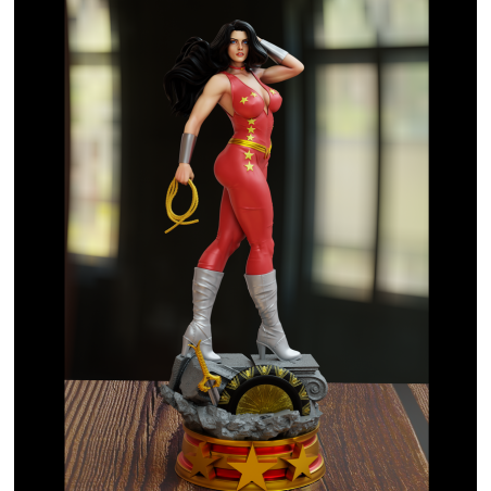 Donna Troy red uniform