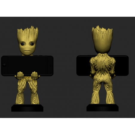 Groot Joystick & Cell Phone Support