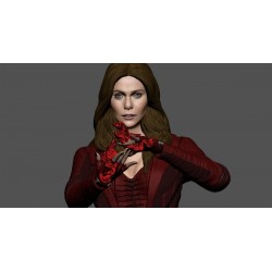 Scarlet witch statue