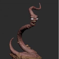 Earthworm Jim Bust