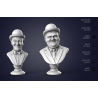 Laurel & Hardy Bust