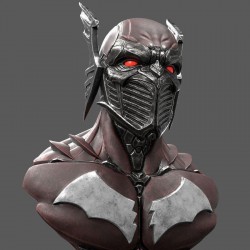 Batman Red Death Bust