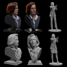 XFiles - Scully Bust