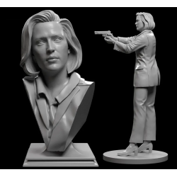 XFiles - Scully Bust