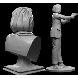 XFiles - Scully Bust