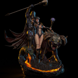 Skeletor Evil-lyn & Panthor Diorama