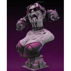 Harley Queen Zombie Bust