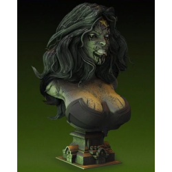 Wonder Woman Zombie Bust