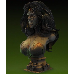 Wonder Woman Zombie Bust