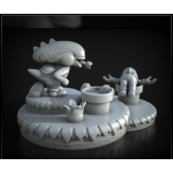 Mario - YoshiXeno Diorama