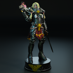 Sister of Battle from Warhammer