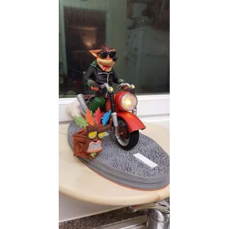 Crash Bandicoot - Bike Diorama