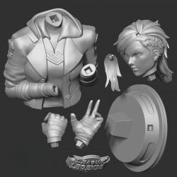 League of Legends - Vi Bust