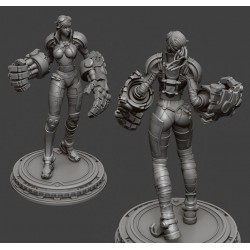 League of Legends - Vi Statue