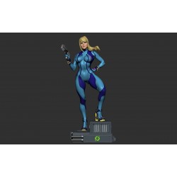 Metroid - Samus Zero Suit