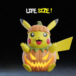 Pumpkin Pikachu