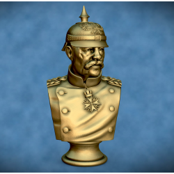 Prussian General Bust