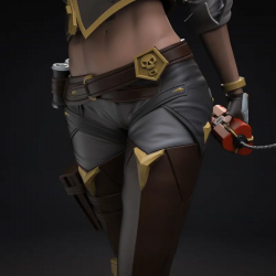 Ashe Overwatch + NSFW