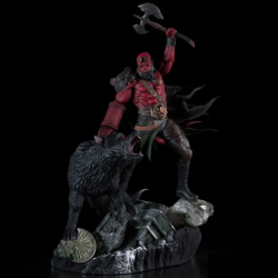 Hellboy Statue